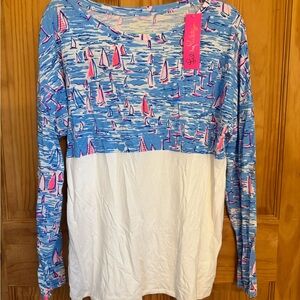 NWT Lilly Pulitzer Finn Top